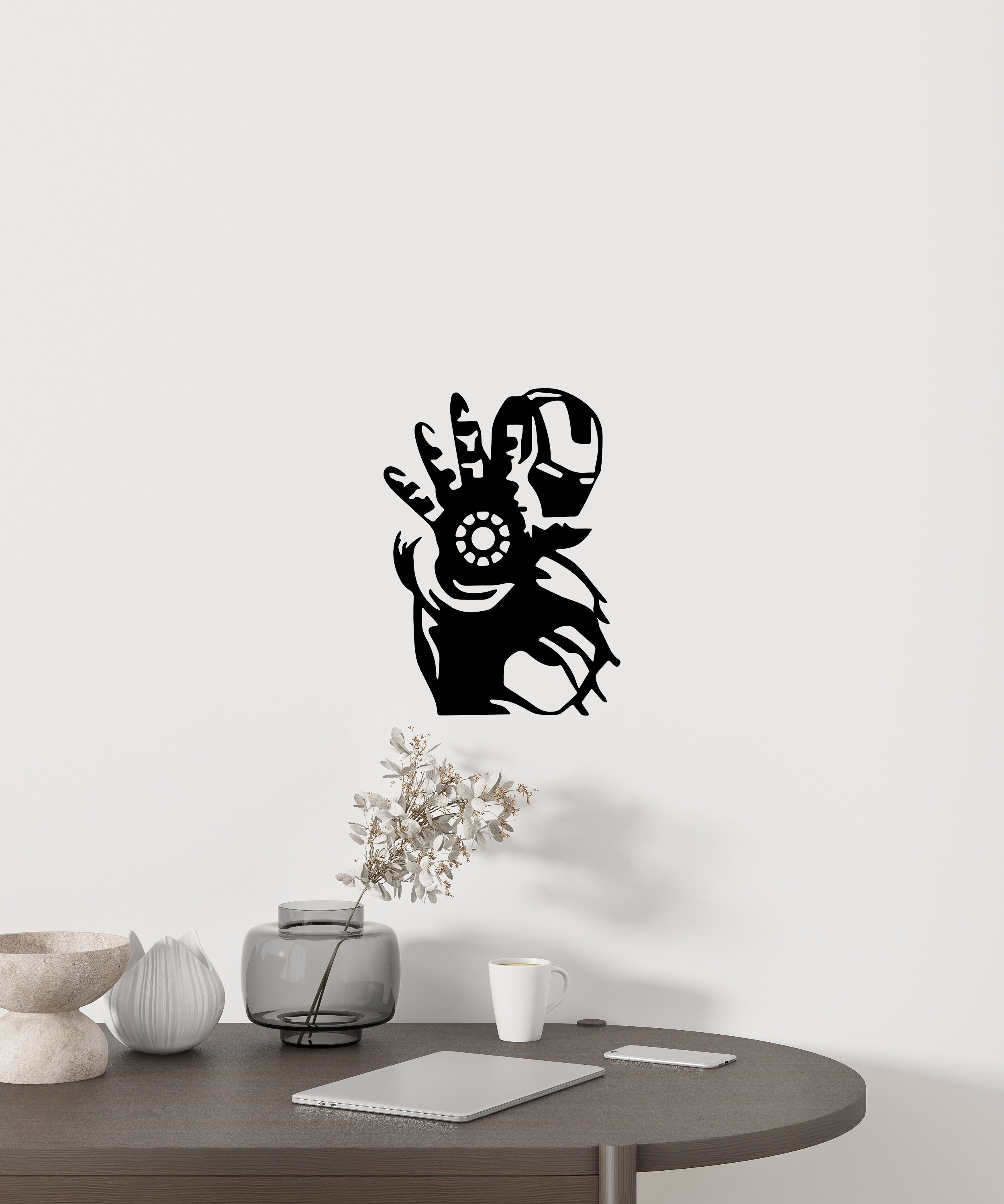 Iron Man Ahşap Tablo