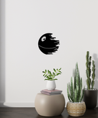 Death Star Ahşap Tablo