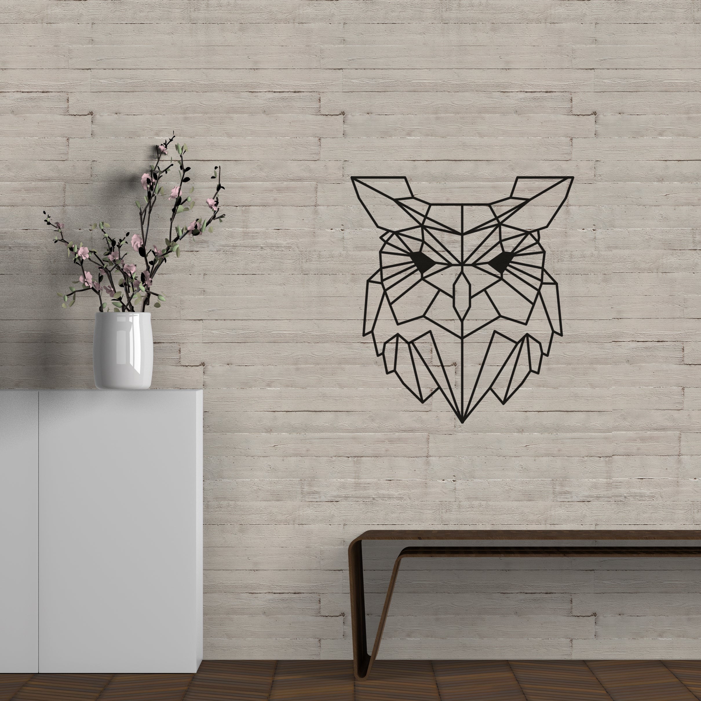 Baykuş Ahşap Tablo