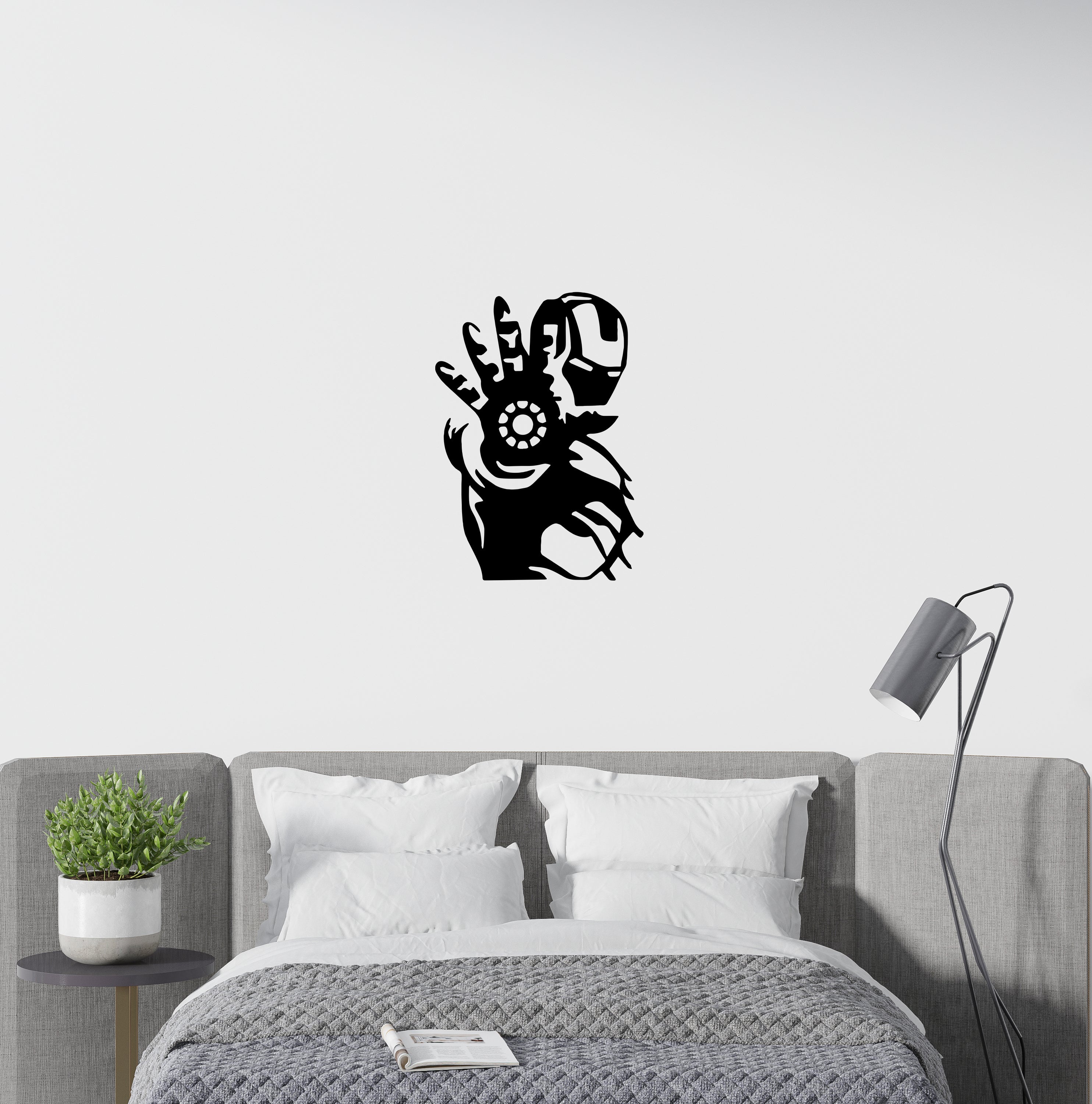 Iron Man Ahşap Tablo