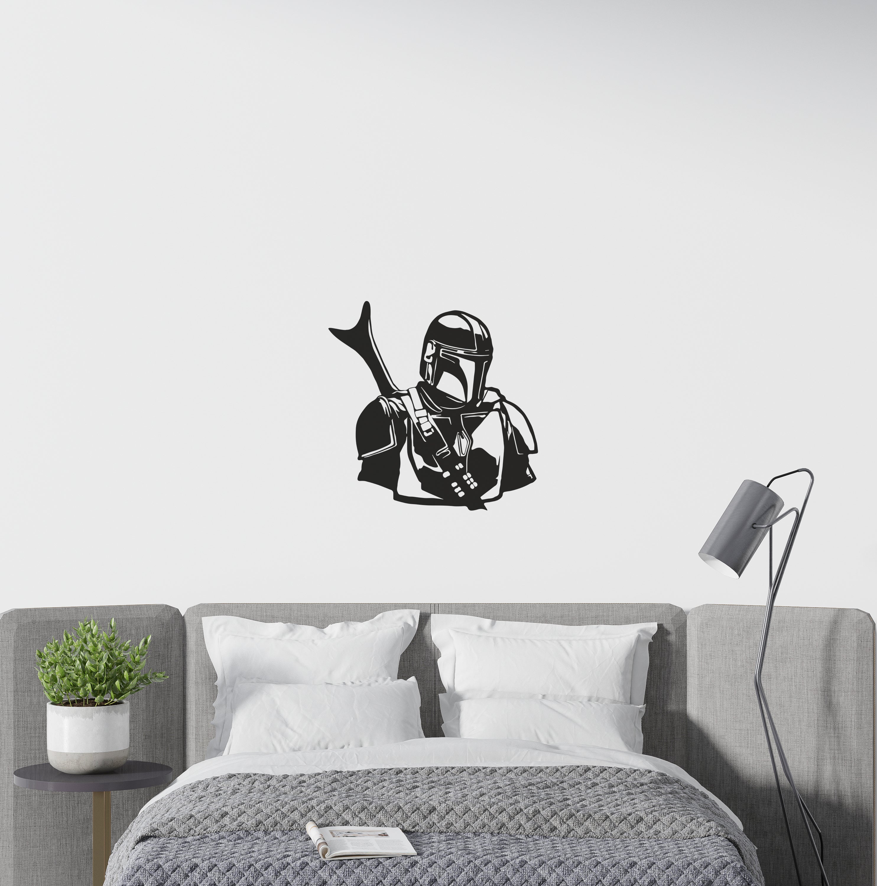 Mandalorian Ahşap Tablo