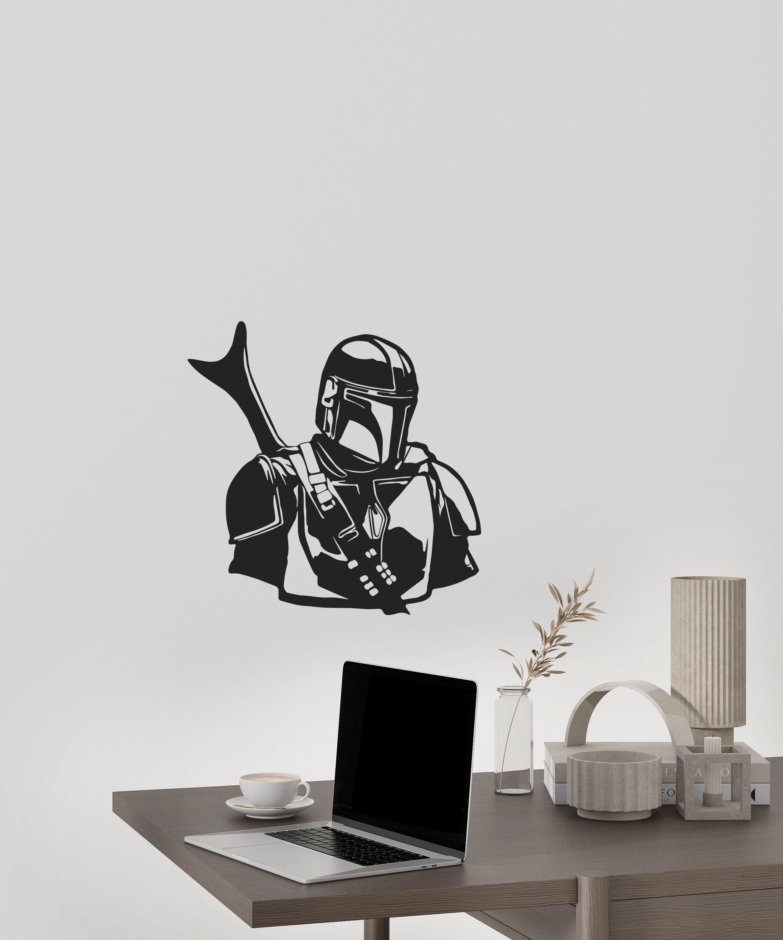 Mandalorian Ahşap Tablo